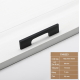 Tay nắm tủ cao cấp sọc rãnh chống trượt  phong cách hiện đại CH8223 Tay nắm tủ cao cấp sọc rãnh chống trượt  phong cách hiện đại CH8223